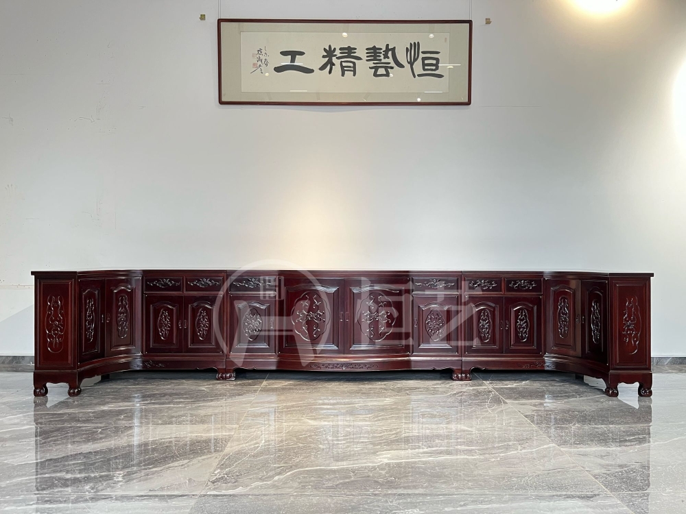 洋花连柜  印尼波罗格