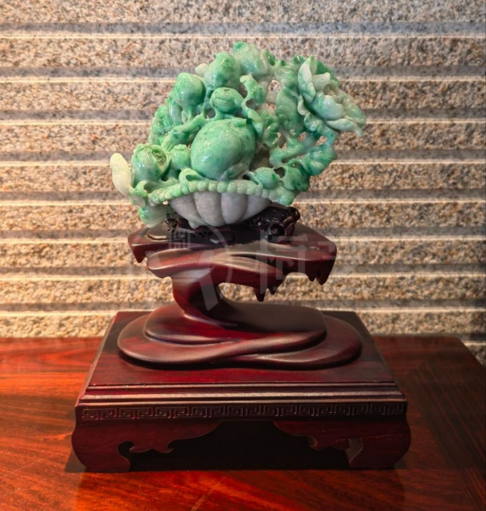 翡翠花篮 翡翠玉