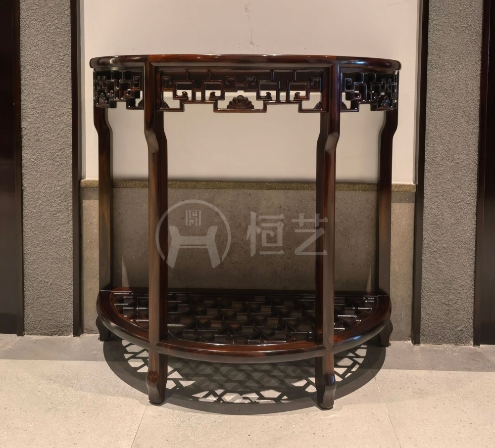 中式玄关台 阔叶黄檀